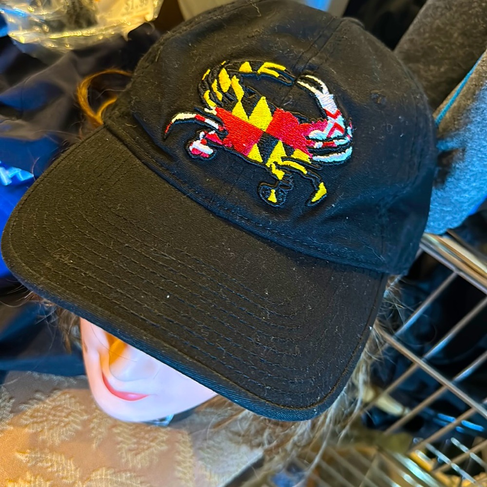 Maryland Crab Flag Unisex Cap